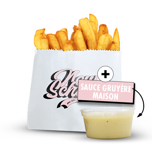 Frites + sauce gruyère